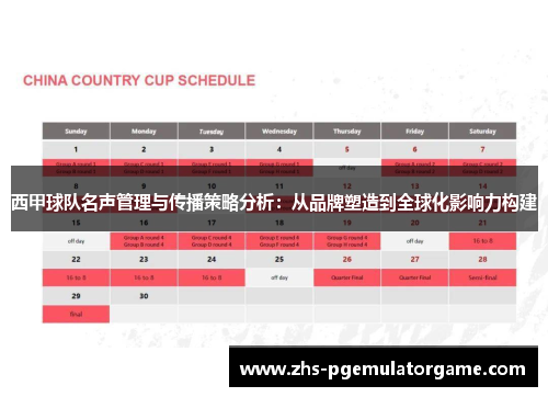 西甲球队名声管理与传播策略分析:从品牌塑造到全球化影响力构建 西甲球队名声管理与传播策略分析:从品牌塑造到全球化影响力构建